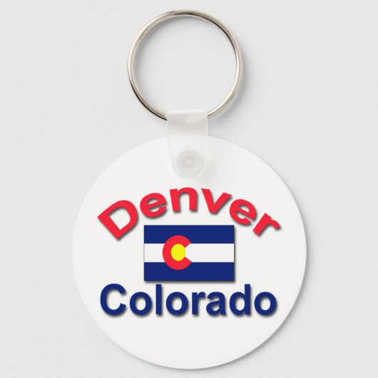 Denver, Colorado Sleutelhanger (Voorkant)