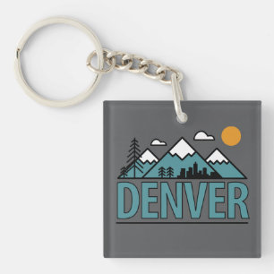 Denver Colorado Sleutelhanger