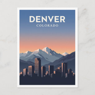 Denver Colorado Souvenir Briefkaart