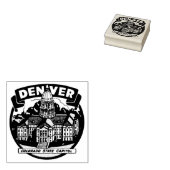 Denver Colorado State Capital Rubberstempel (Gestempeld)