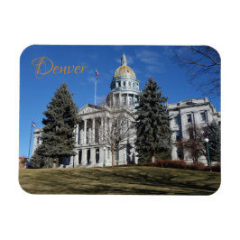 Denver, Colorado, State Capitol Building Magneet