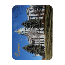 Denver, Colorado, State Capitol Building Magneet