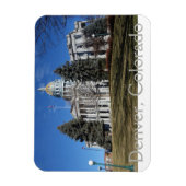 Denver, Colorado, State Capitol Building Magneet (Verticaal)