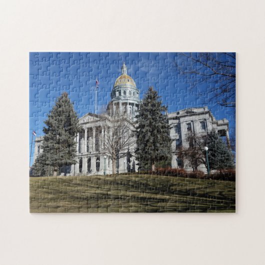 Denver Colorado State Capitol Legpuzzel (Horizontaal)