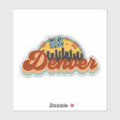 Denver, Colorado Sticker (Vel)