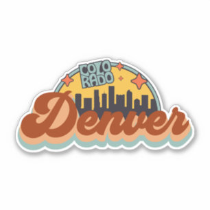 Denver, Colorado Sticker