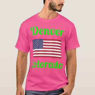 Denver Colorado - Stijlvolle Prints Actief T-shirt