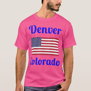 Denver Colorado - Stijlvolle Prints Actief T-shirt
