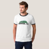 Denver Colorado T-shirt (Voorkant volledig)