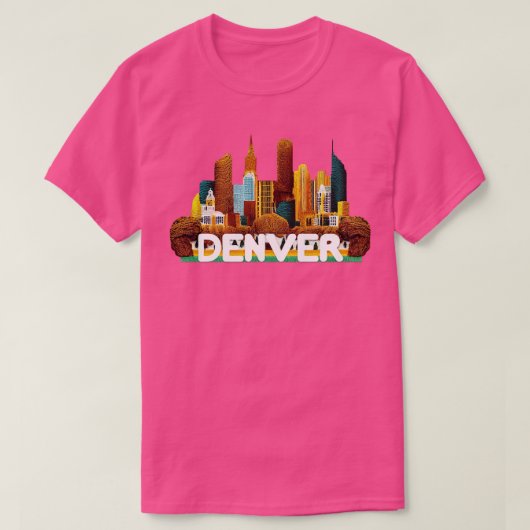 Denver Colorado T-shirt (Design voorkant)