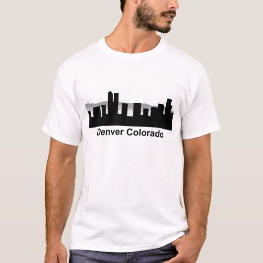 Denver Colorado T-shirt (Voorkant)