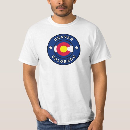 Denver Colorado T-shirt (Voorkant)