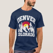Denver, Colorado T-shirt (Voorkant)