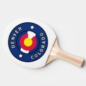 Denver Colorado Tafeltennisbatje (Zijkant)