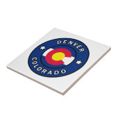 Denver Colorado Tegeltje (Zijkant)