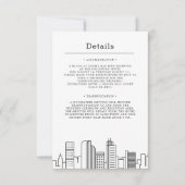 Denver, Colorado Trouw | Gastdetails Kaart (Voorkant)