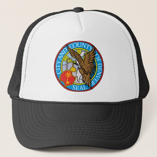 Denver Colorado Trucker Pet (Voorkant)