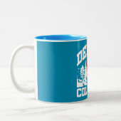 Denver, Colorado Tweekleurige Koffiemok (Links)