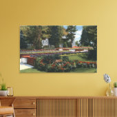 Denver, Colorado - Uitzicht van Elitch Canvas Afdruk (Insitu (Woonkamer))