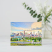 Denver, Colorado, Verenigde Staten Briefkaart (Staand voorkant)