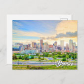 Denver, Colorado, Verenigde Staten Briefkaart (Voorkant / Achterkant)