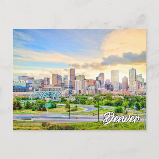 Denver, Colorado, Verenigde Staten Briefkaart (Voorkant)