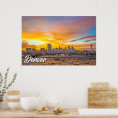 Denver, Colorado, Verenigde Staten Poster (Keuken)