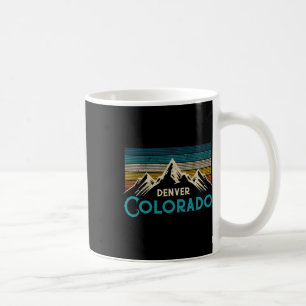 Denver Colorado Vintage Bergen Wandelen Souvenir Koffiemok