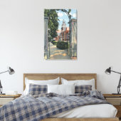 Denver, Colorado - Vista of East High School Canvas Afdruk (Insitu (Slaapkamer))