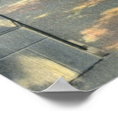 Denver, Colorado - Vista of East High School Poster (Hoek)