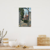 Denver, Colorado - Vista of East High School Poster (Keuken)