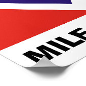 Denver, Colorado Vlag Poster (Hoek)