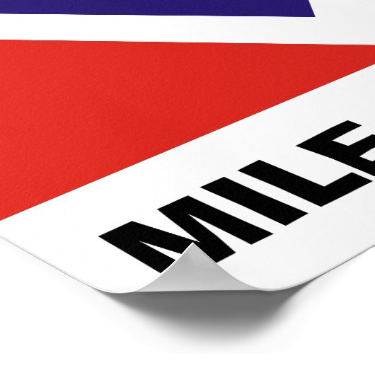 Denver, Colorado Vlag Poster (Hoek)