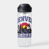 Denver, Colorado Waterfles (Achterkant)