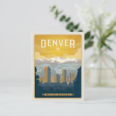 Denver, Colorado | We zijn verhuisd. Briefkaart (Staand voorkant)