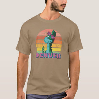 Denver de laatste dinosaurus grappig meisje famili t-shirt