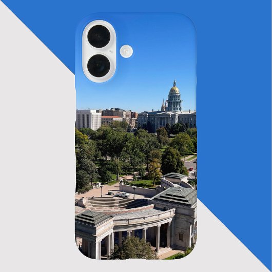 Denver Downtown Skyline Colorado Capitolgebouw Case-Mate iPhone Case