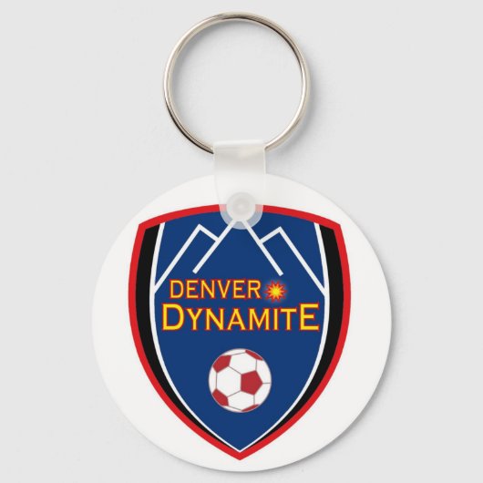 Denver Dynamite Logo Sleutelhanger (Voorkant)