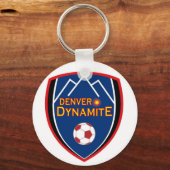 Denver Dynamite Logo Sleutelhanger (Voorkant)