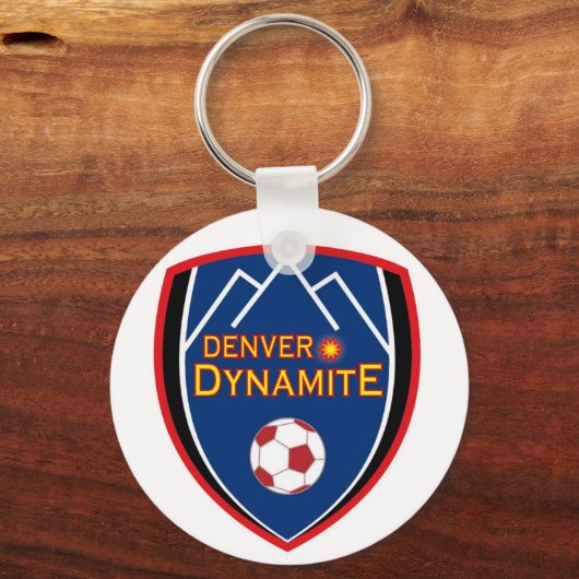 Denver Dynamite Logo Sleutelhanger (Voorkant)