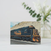 Denver en Rio Grande Western, EMD SD-50 Briefkaart (Staand voorkant)