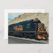 Denver en Rio Grande Western EMD SD-50 No. 5514, Briefkaart (Voorkant / Achterkant)
