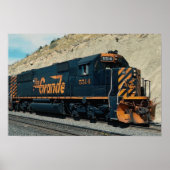 Denver en Rio Grande Western, EMD SD-50 Poster (Voorkant)
