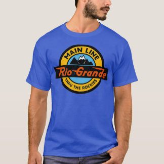 Denver en Rio Grande Westerne Spoorweg T-shirt