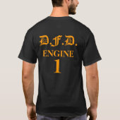 denver fire dept t-shirt (Achterkant)
