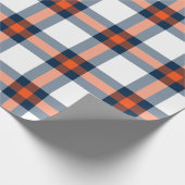 Denver Football Play Wrapping Paper Cadeaupapier (Hoek)