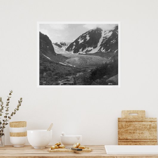 Denver Glacier Alaska 1914 Poster (Keuken)