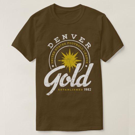 Denver Gold T-shirt (Design voorkant)