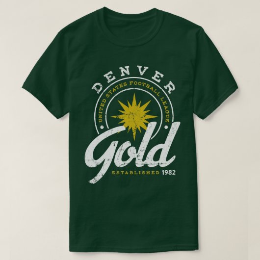 Denver Gold T-shirt (Design voorkant)