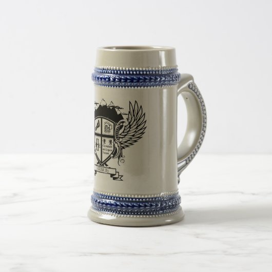 Denver H3 Crest Beer Stein Bierpul (Voorkant rechts)
